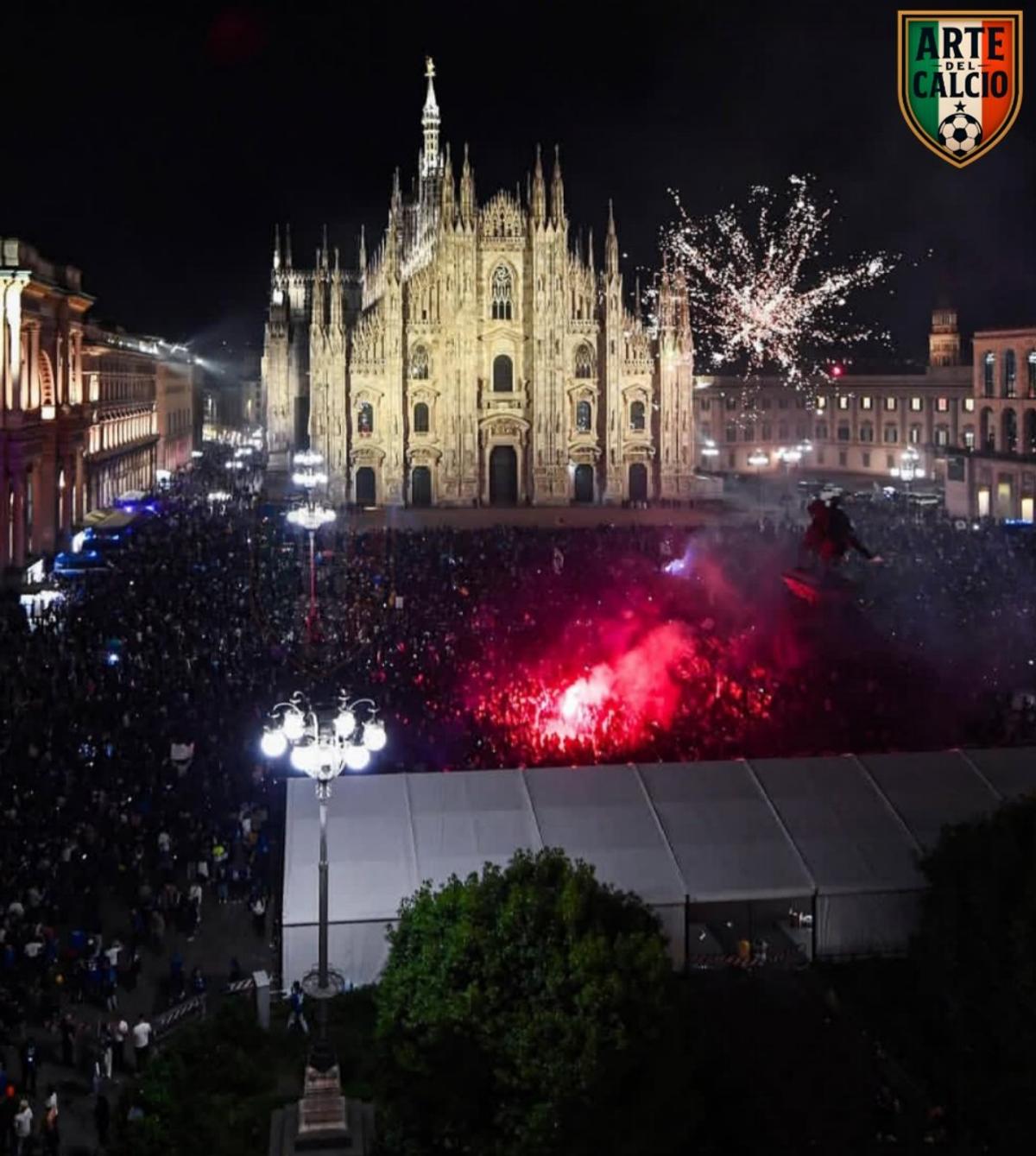 Milano, în sărbătoare! Inter și fanii au făcut noapte albă după câștigarea titlului