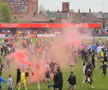 Invazie a terenului în a 10-a ligă a Angliei / foto: captură X