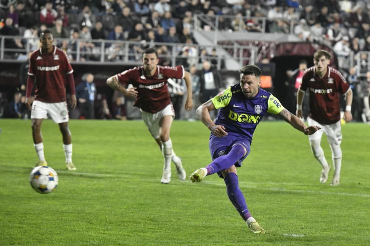 Rapid - CFR Cluj, în etapa 7 din play-off // FOTO: Cristi Preda (GSP.ro)
