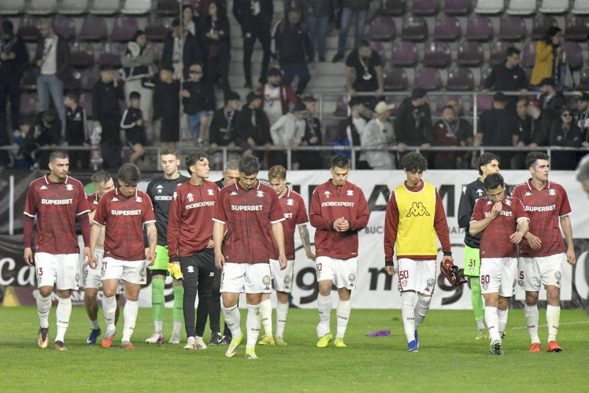 „Rușine să vă fie!” » Ce s-a întâmplat pe gazon, imediat după Rapid - CFR Cluj