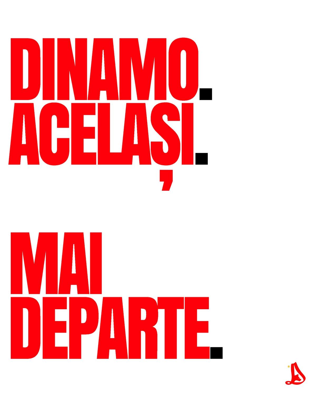 Noua siglă a lui Dinamo