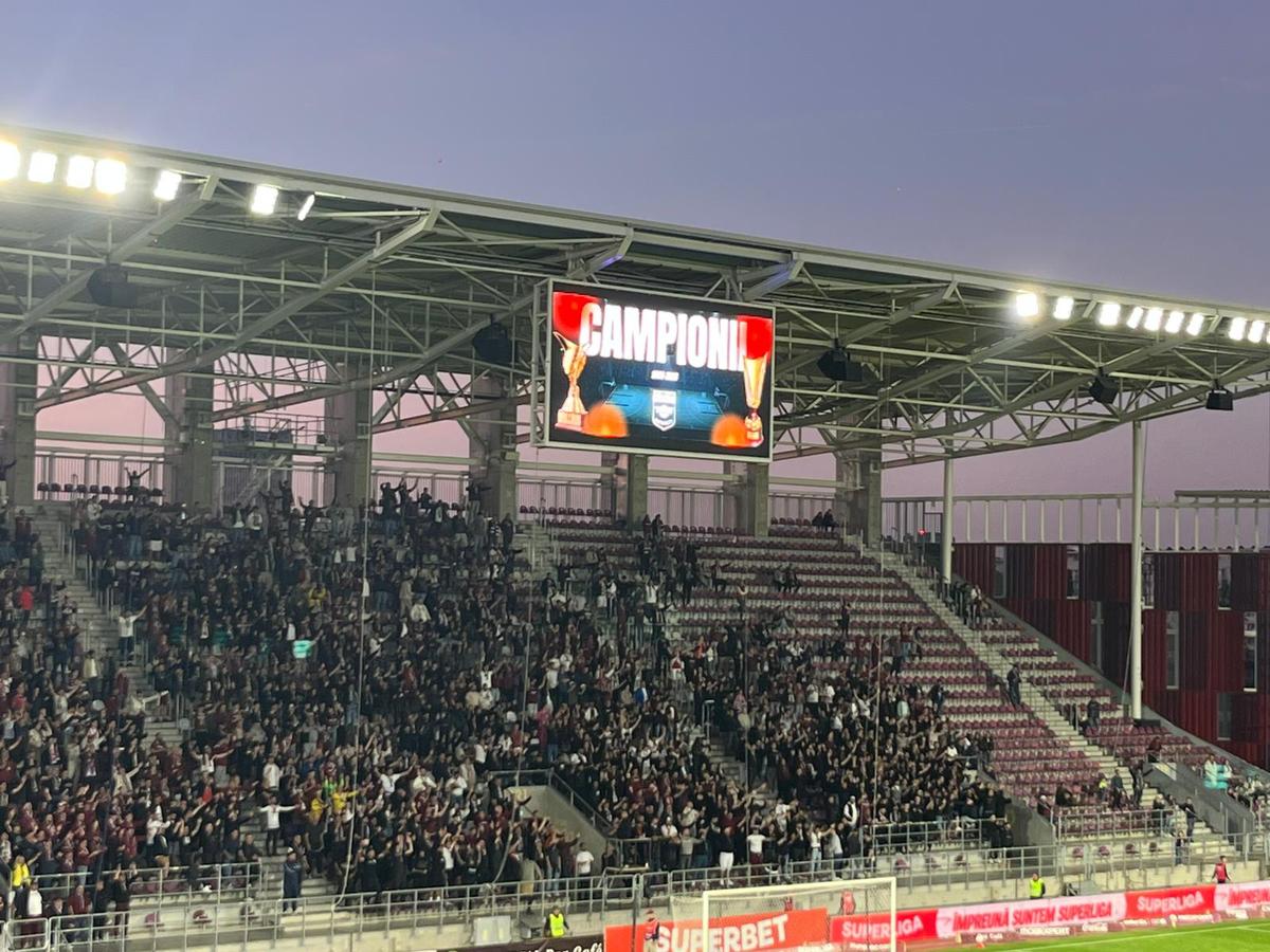 Rapid - CFR Cluj, imagini înaintea partidei din Giulești