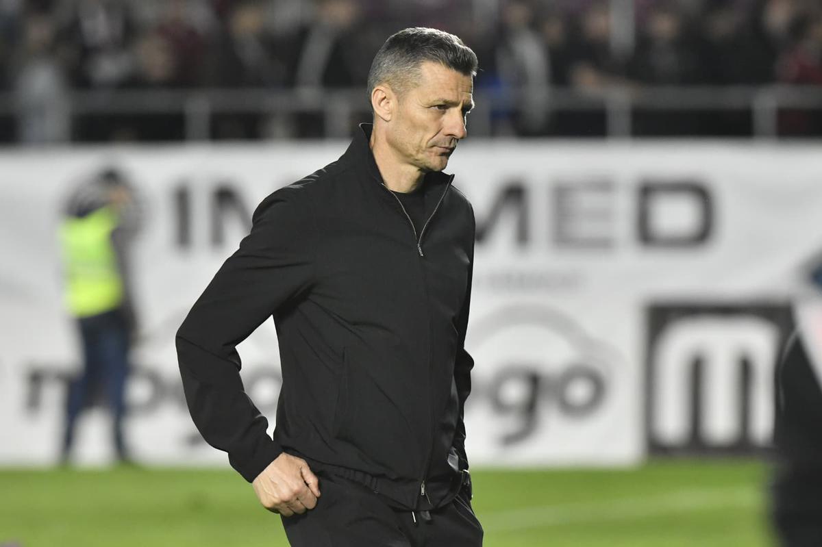Imagini de la finalul meciului Rapid - CFR Cluj