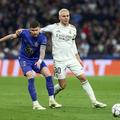 Caio Henrique (dreapta), în duel cu Franco Mastantuono (stânga) în Real Madrid - AS Monaco / Foto: Imago Images