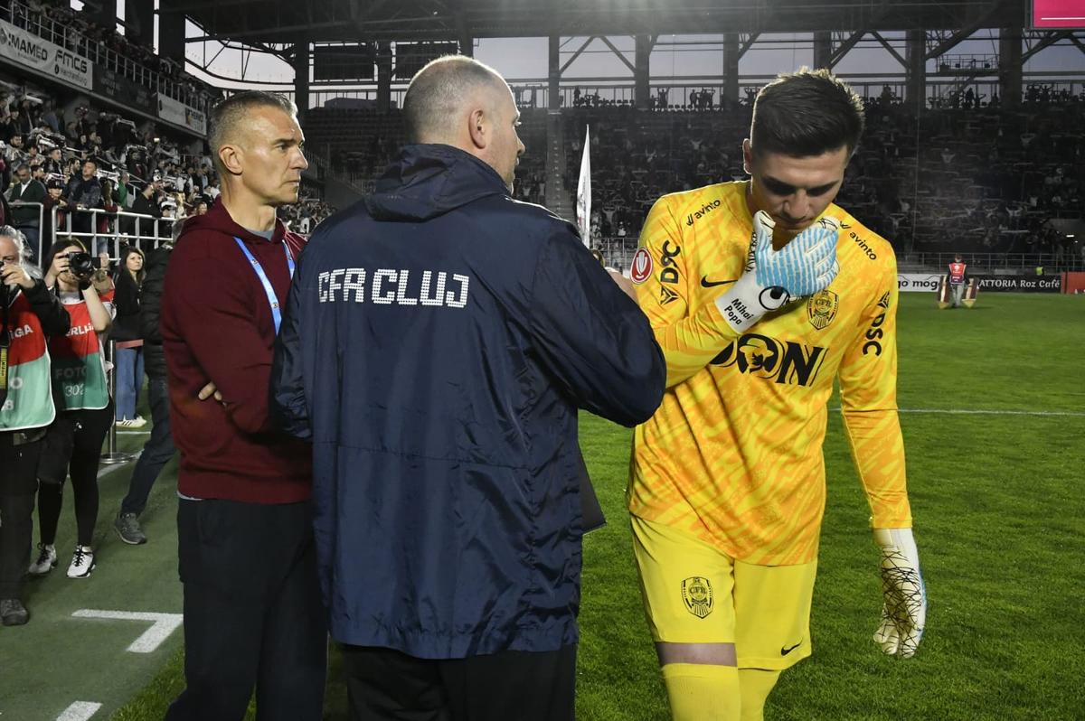 Rapid - CFR Cluj, în etapa 7 din play-off