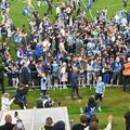 Incident la sărbătoarea de titlu de la Slovan Bratislava // foto: sport.aktuality.sk