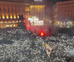 Imagini din Piazza Duomo, după ce Inter a câștigat titlul // foto: X