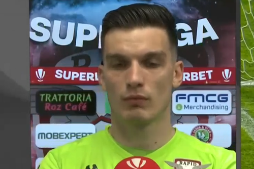 Marian Aioani, după Rapid - CFR 1-2 // Captură Prima Sport