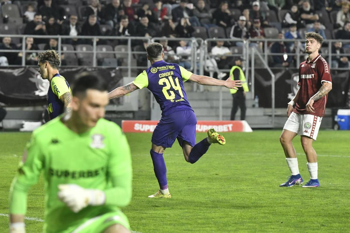 Rapid - CFR Cluj, în etapa 7 din play-off