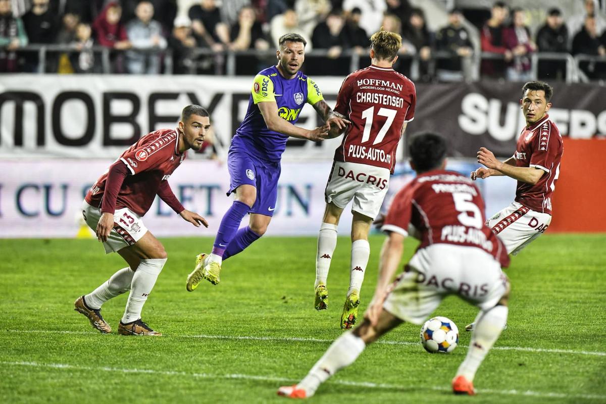 Rapid - CFR Cluj, în etapa 7 din play-off