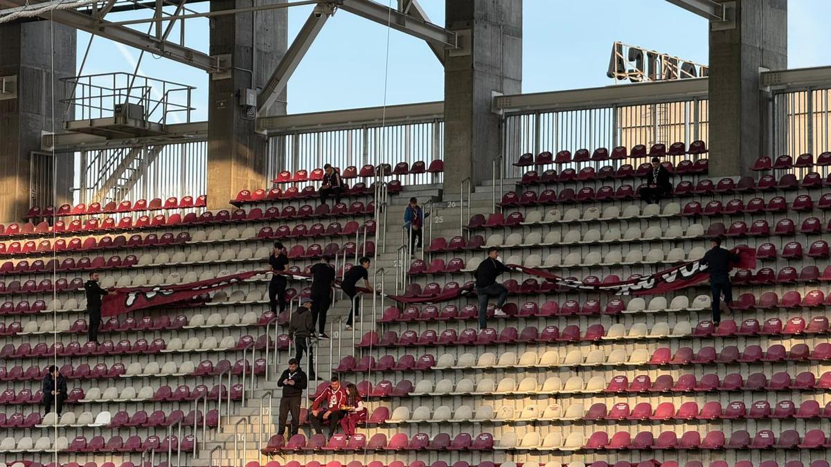 Rapid - CFR Cluj, imagini înaintea partidei din Giulești
