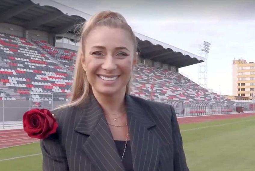 Anamaria Prodan se simte deja ca acasă pe stadionul lui Hermannstadt
