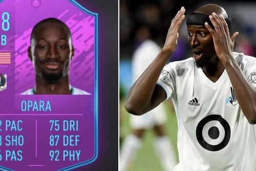 Gamerii au rămas uimiți să vadă ce card spectaculos a primit Ike Opara, fundașul central al celor de la Minnesota United