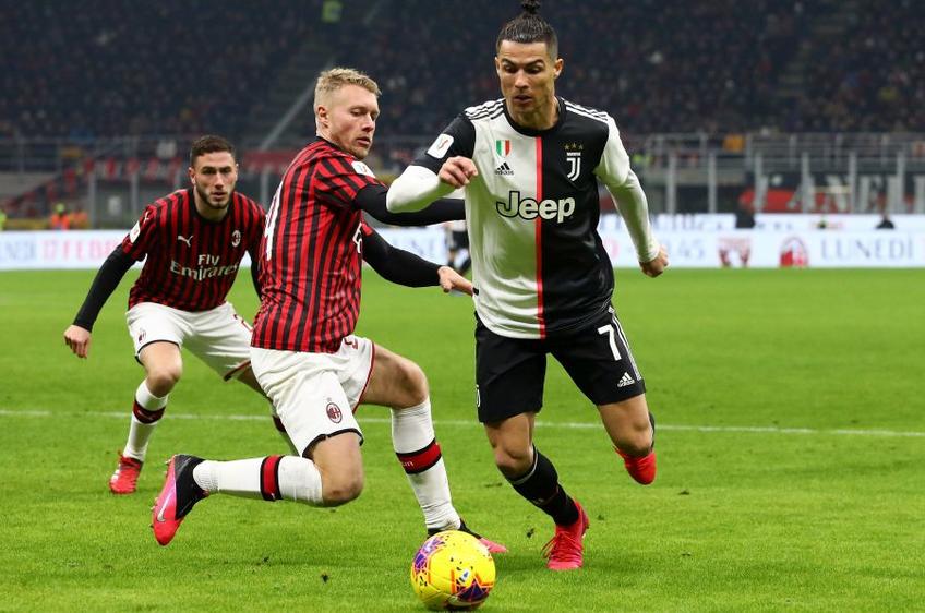 Juventus - Milan va decide prima finalistă a Cupei Italiei // sursă foto: Guliver/gettyimages