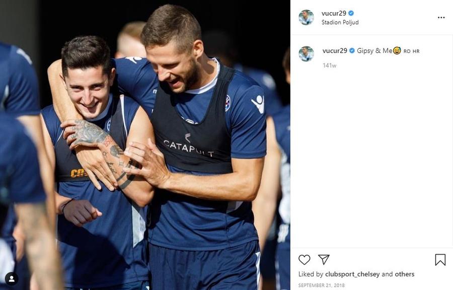foto: Instagram @ vucur29 Cine este Stipe Vucur, noul jucător de la FCSB » Fost coleg și bun prieten cu Steliano Filip, ar fi putut ajunge la Sepsi OSK!
