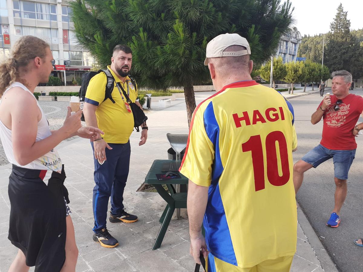 Ultimele detalii înainte de Muntenegru - România » Imagini senzaționale surprinse de trimișii GSP la Podgorica
