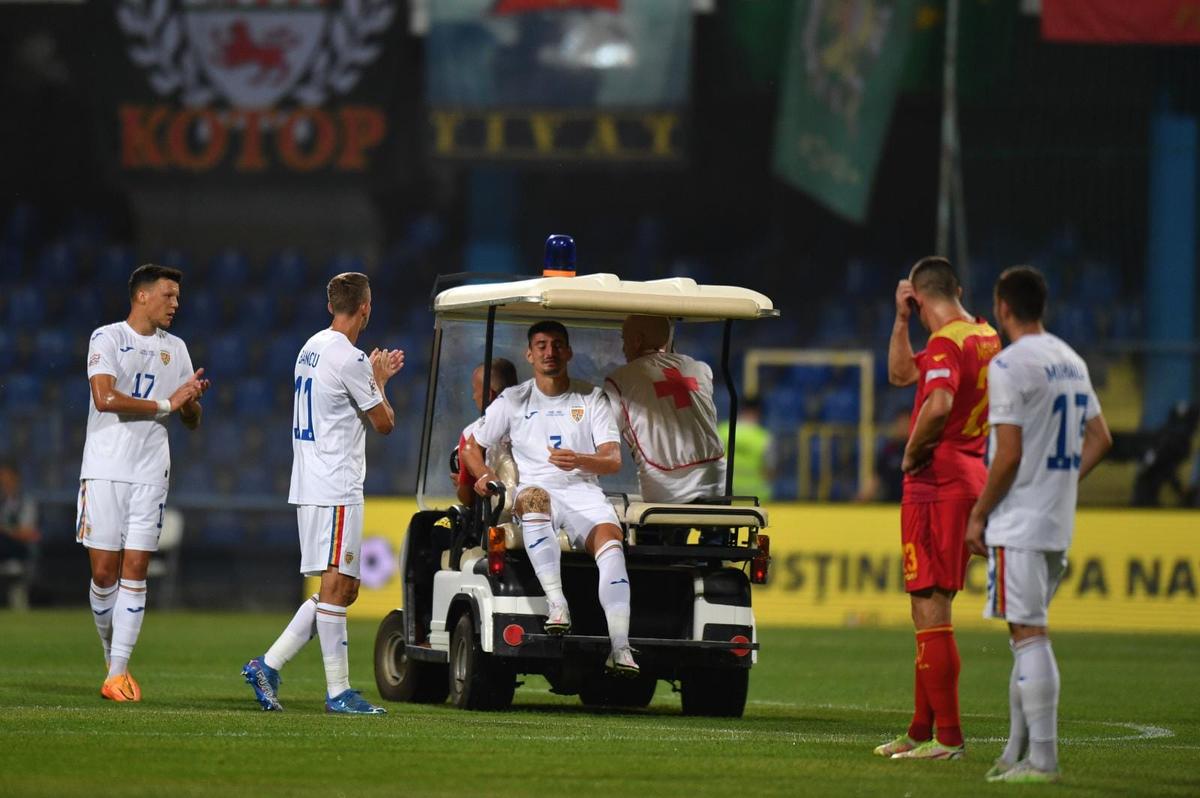 Ce ghinion: improvizația lui Iordănescu s-a accidentat și a ieșit de pe teren în minutul 10!