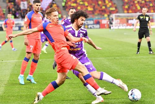 Joao Miguel a comis penalty în meciul cu FCSB // foto: Imago Images