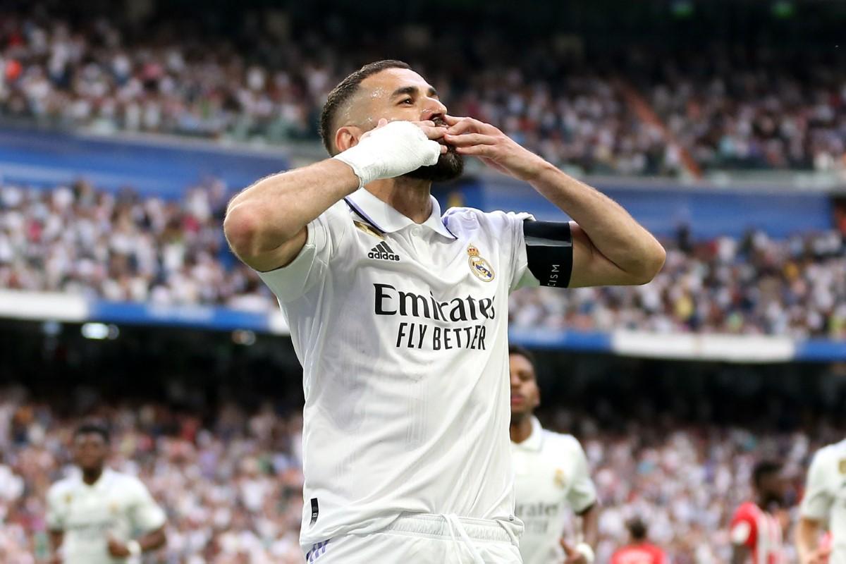 Karim Benzema și-a luat adio de la Real Madrid cu un gol decisiv » 80.000 de oameni l-au aplaudat în picioare