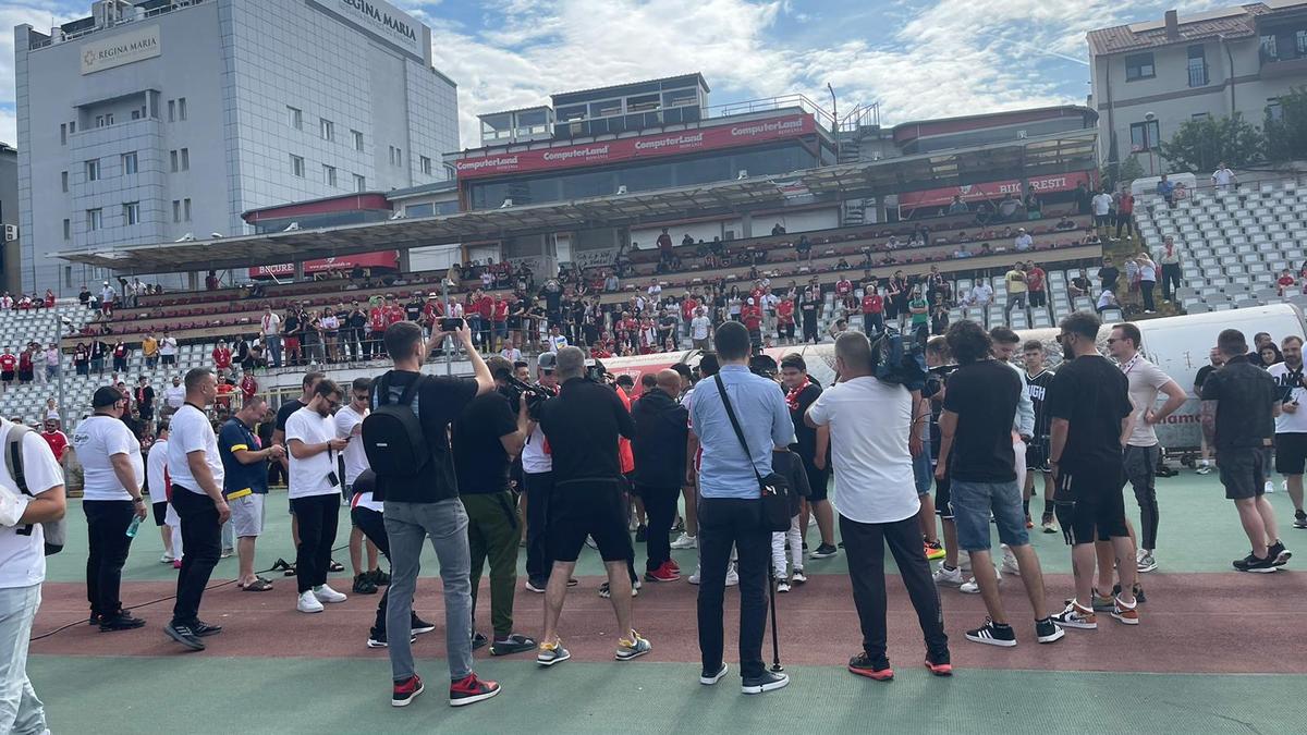 Dinamo sărbătorește promovarea în Ștefan cel Mare