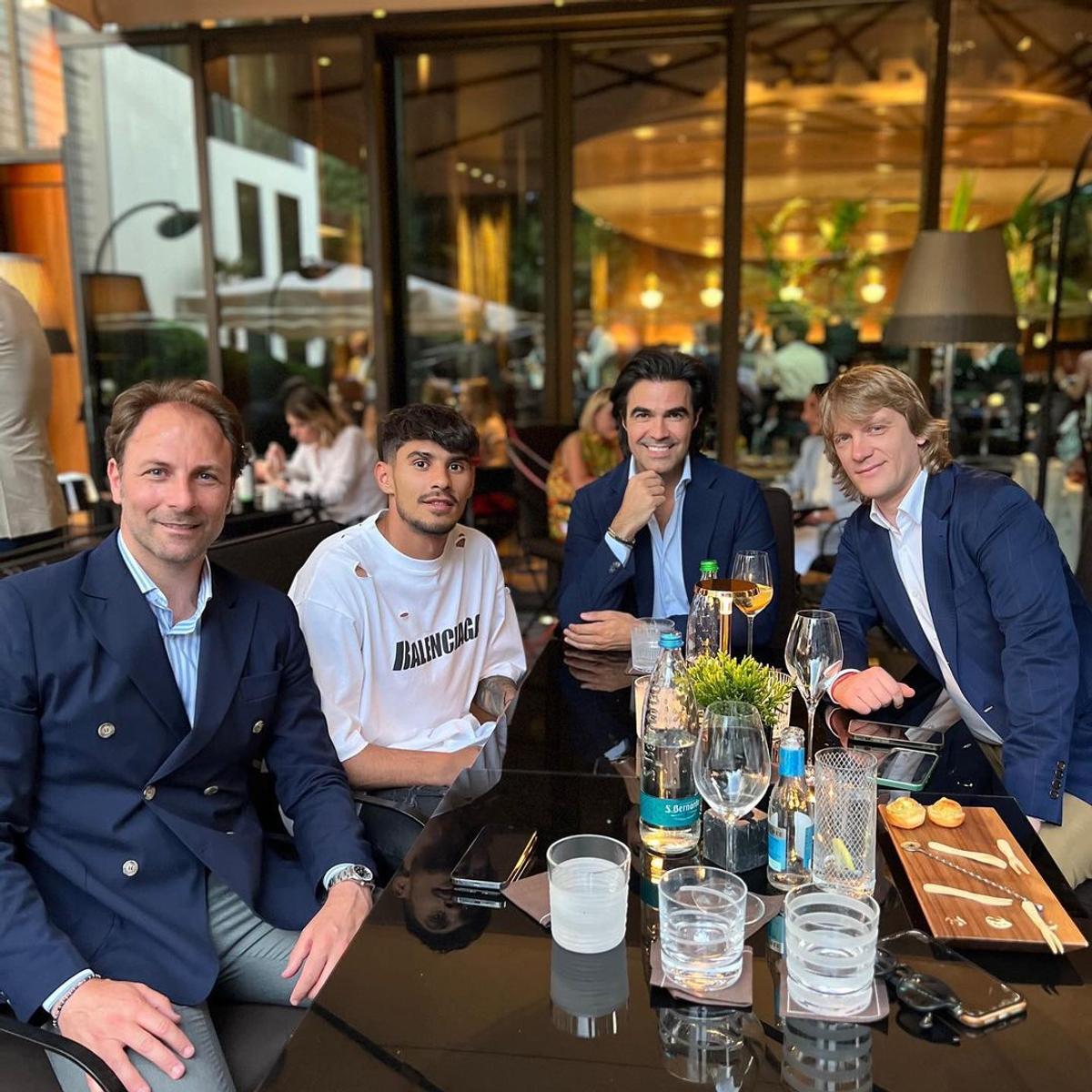 Federico Pastorello și fotbaliștii celebri pe care îi impresariază / FOTO: Instagram
