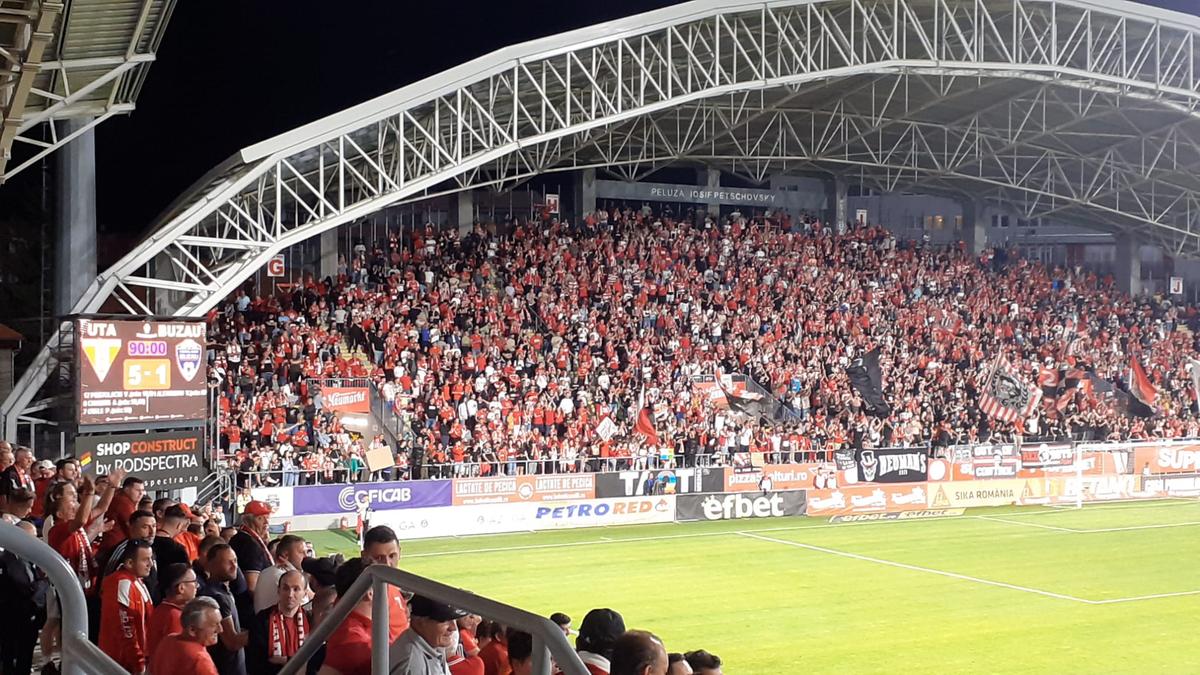 UTA - Gloria, barajul pentru Liga 1 / FOTO: Bogdan Cioară