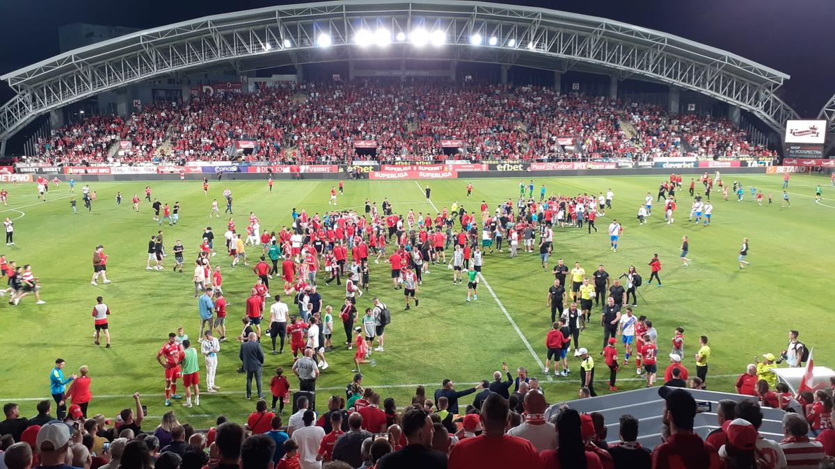 UTA - Gloria, barajul pentru Liga 1 / FOTO: Bogdan Cioară
