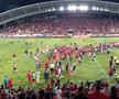 Roș-albii la putere » UTA i-a dat o „manita” Gloriei Buzău și rămâne în Liga 1!
