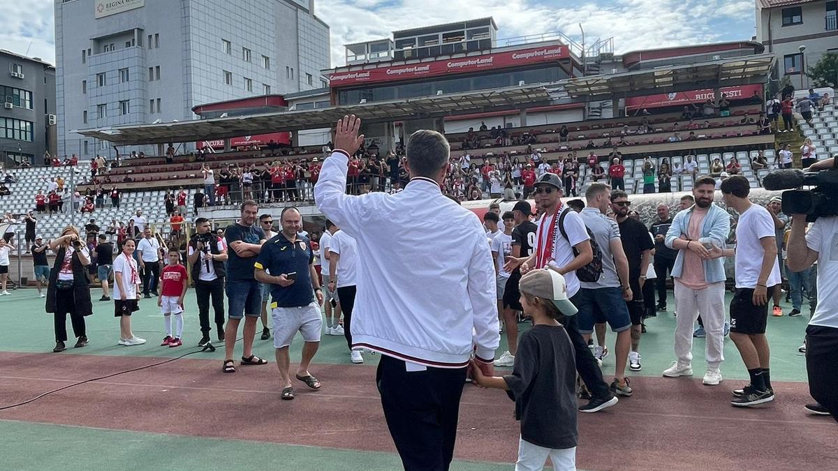 Dinamo sărbătorește promovarea în Ștefan cel Mare