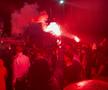 Dinamo petrece ca-n povești: imagini spectaculoase din noaptea promovării
