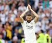 Karim Benzema, la ultimul meci pentru Real Madrid