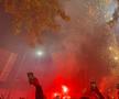 Fanii dinamoviști i-au așteptat noaptea pe jucători la stadionul Dinamo