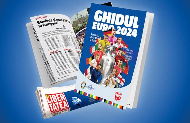 Joi, la chioșcuri, ai Ghidul EURO 2024! Toate informațiile esențiale în 64 de pagini: programul meciurilor, loturile echipelor