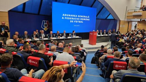 Adunarea Generală a FRF se ține la Casa Fotbalului / Foto: GSP.RO