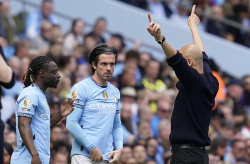 Pep Guardiola l-a lăsat în afara lotului pe Jack Grealish pentru Campionatul Mondial al Cluburilor / Foto: Imago Images