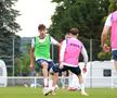 Imagini din cantonamentul naționalei U21. FOTO: FRF