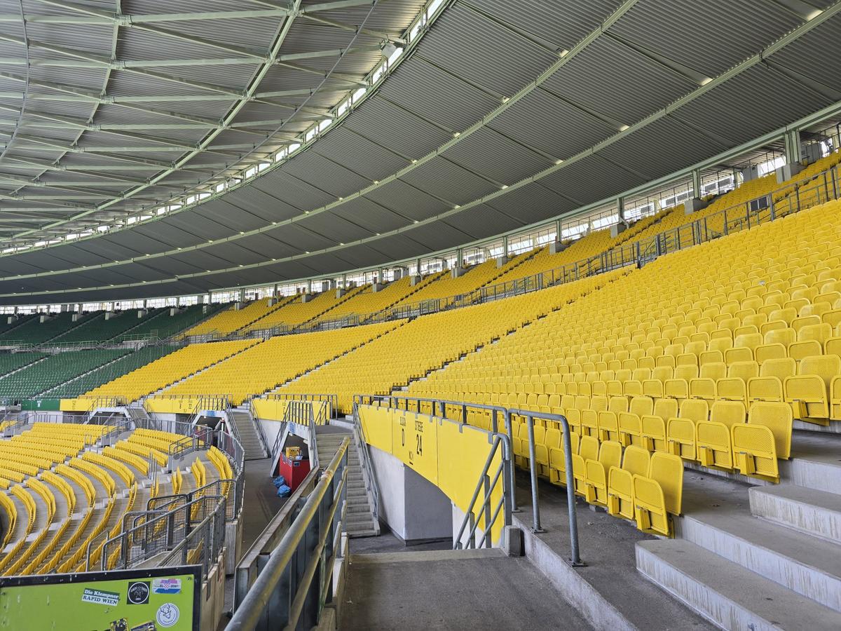 Gazeta a intrat pe „Ernst Happel”, cu 3 zile înainte de Austria - România » O asemănare nebănuită și o mare diferență față de Arena Națională