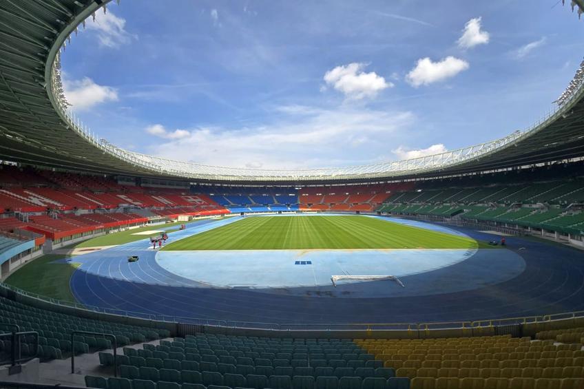 Stadionul „Ernst Happel”, cu trei zile înainte de Austria - România // foto: Cezar Titor (GSP)