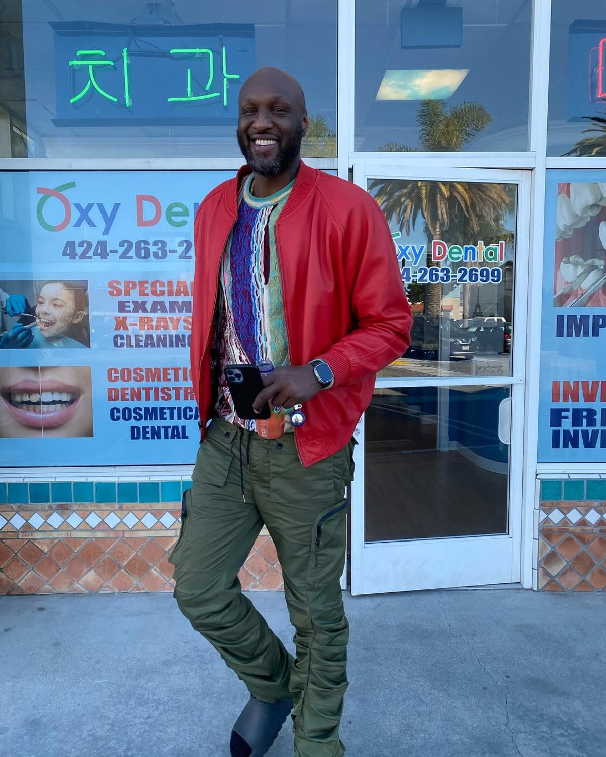 Lamar Odom, fostul campion NBA. Foto: Instagram