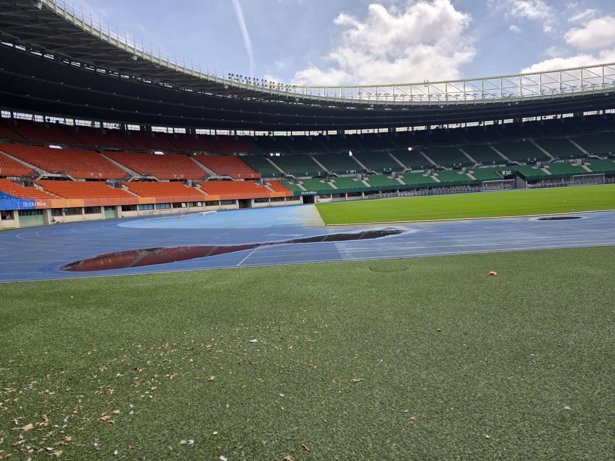 Gazeta a intrat pe „Ernst Happel” din Viena: primele imagini de la stadionul care va găzdui Austria - România