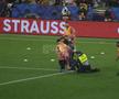 Oamenii de ordine au avut serios de furcă cu fanii care își doreau o poză cu Cristiano Ronaldo. Foto: Ionuț Iordache (GSP.RO)