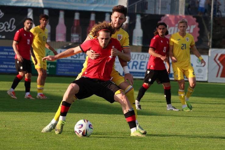 România U21 - Georgia U21 / Sursă foto: frf.ro