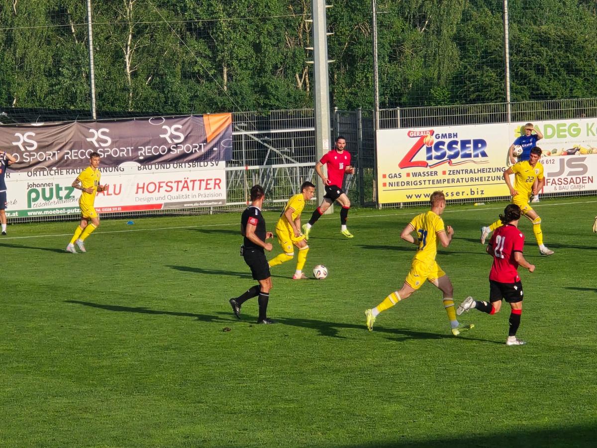 Amical România U21 - Georgia U21 la Vorau, în Austria