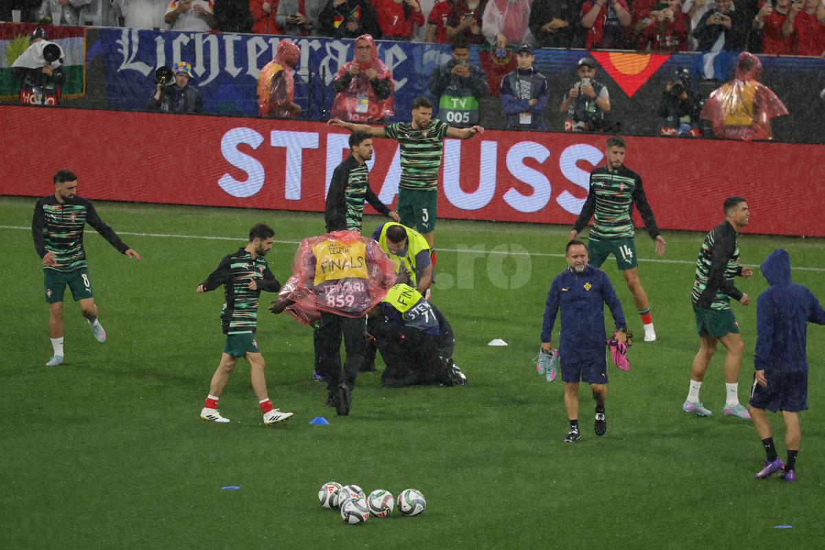 UEFA nu vrea să mai vadă astfel de momente, dar n-a putut fi evitat! Ce s-a întâmplat înainte de Germania - Portugalia