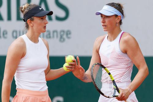 Irina Begu și Yanina Wickmayer/Foto: Imago Images