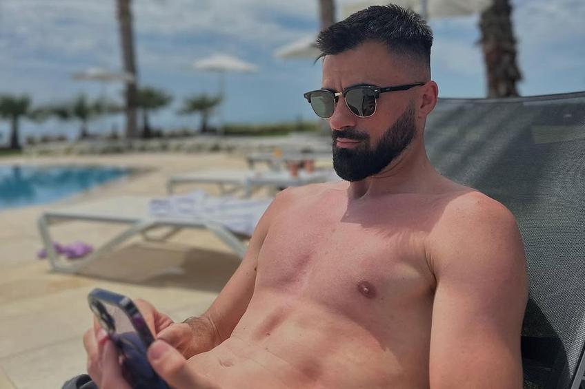 Valentin Crețu în vacanță / Foto: Instagram