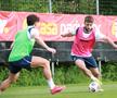 Imagini din cantonamentul naționalei U21. FOTO: FRF
