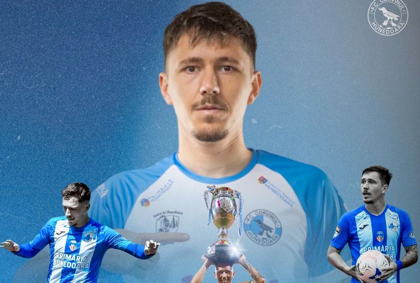 Mihai Velisar, pus pe liber de Corvinul Hunedoara // FOTO: Facebook
