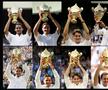 Roger Federer și cele opt imagini ale triumfurilor sale de la Wimbledon Foto Guliver/GettyImages