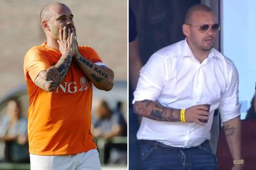 Wesley Sneijder vrea să revină pe gazon la un an de la retragere, dar are o problemă. E gras!